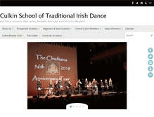 Tablet Screenshot of culkinschool.com